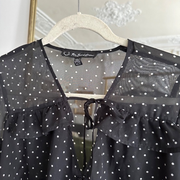 XS For Love & Lemons Blouse - Picture 2 of 4
